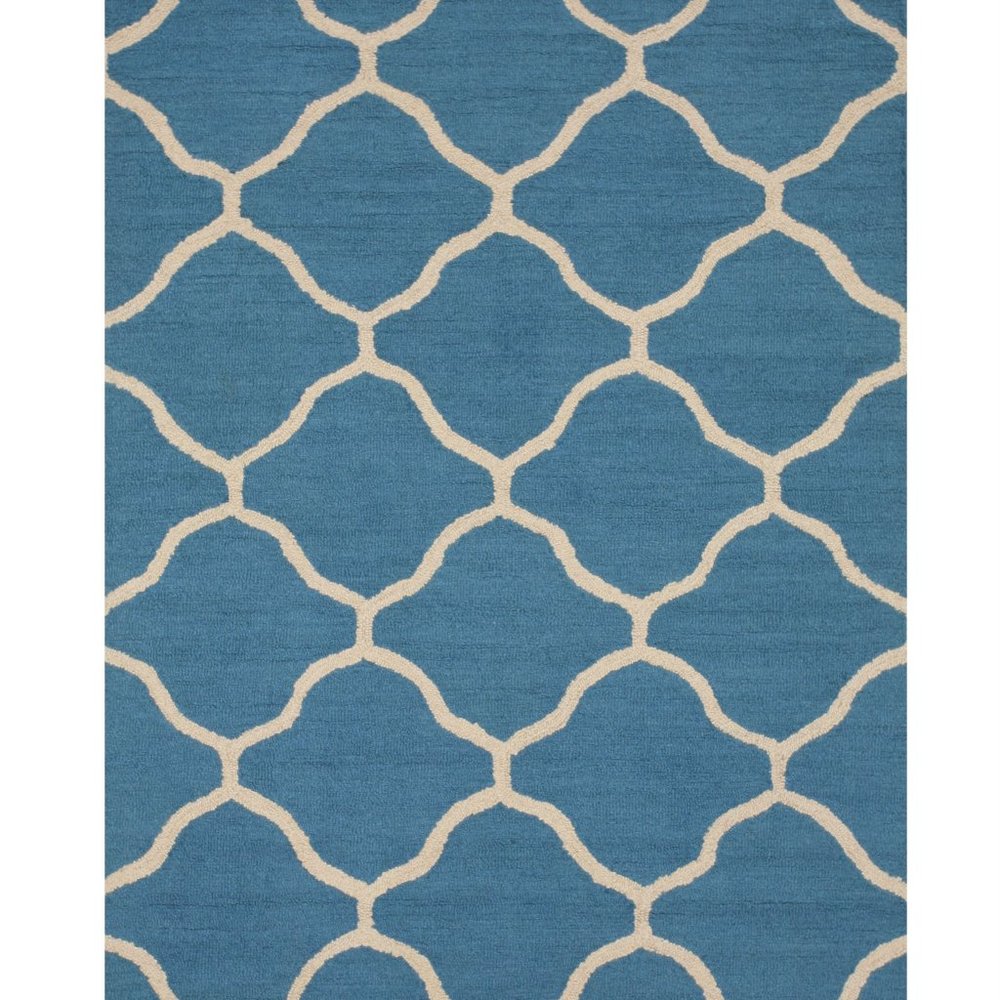Moroccan Oasis Hand-Tufted Wool Rug